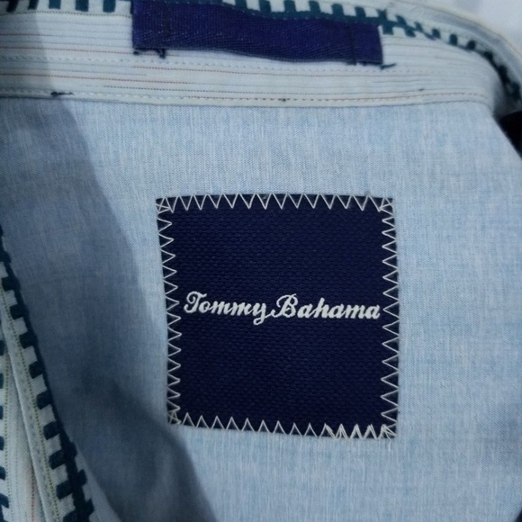 TOMMY BAHAMA Men's Long Sleeve Striped Sz L - Picture 8 of 8